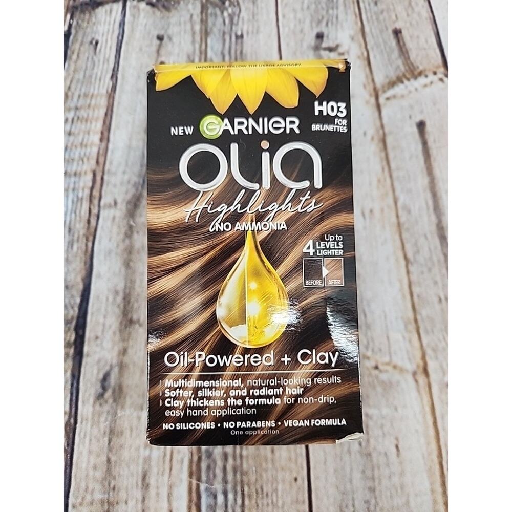 Garnier Olia Highlights No Ammonia - H03 For Brunettes NEW